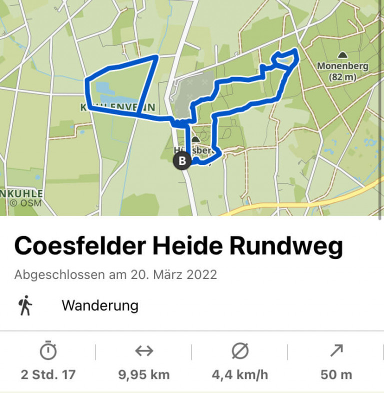 Rundwanderweg Coesfelder Heide